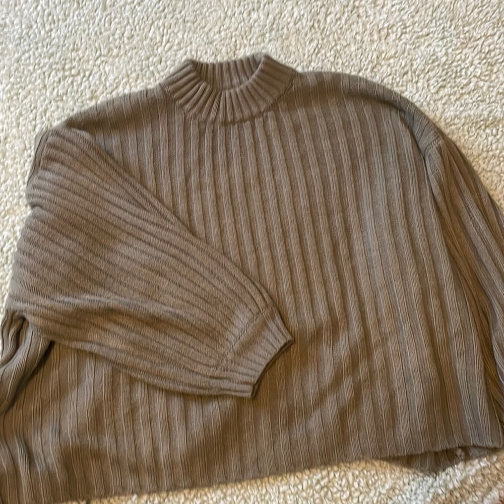 Princess Polly Olive Great Sweater